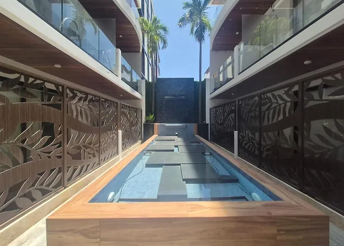 Relajate En La Playa Y La Piscina Con Vista Al Mar Playa del Carmen