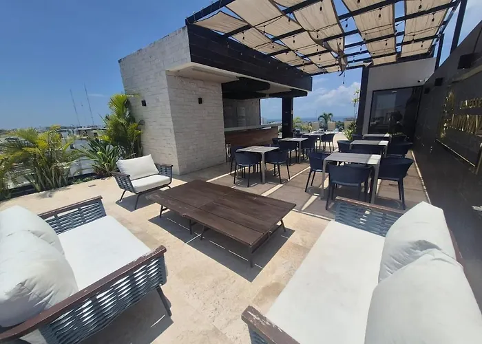 Relajate En La Playa Y La Piscina Con Vista Al Mar Playa del Carmen