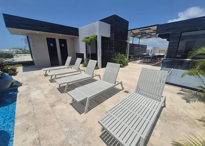 Apartment Relajate En La Playa Y La Piscina Con Vista Al Mar *