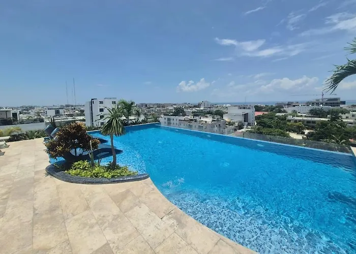 Relajate En La Playa Y La Piscina Con Vista Al Mar *